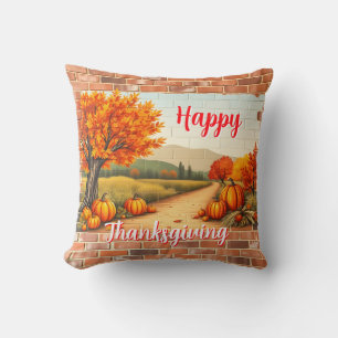 Herfst Mooie Moderne Happy Thanksgiving Kussen