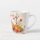 Herfst Mooie Populaire Happy Thanksgiving Latte Mok (Rechts)