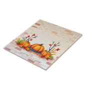 Herfst Mooie Populaire Happy Thanksgiving Tegeltje (Zijkant)