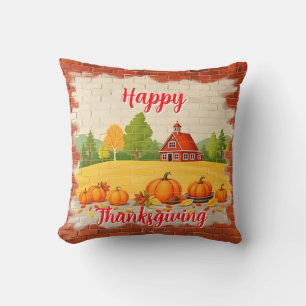 Herfst Mooie Trendy Happy Thanksgiving Kussen