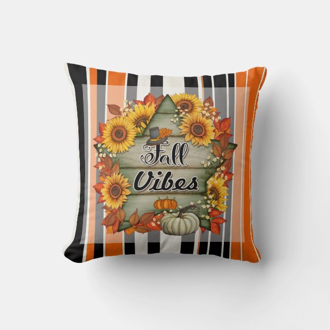 Herfst Mooie Trendy Thanksgiving Collectie Kussen (Voorkant)