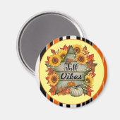 Herfst Mooie Trendy Thanksgiving Collectie Magneet (Voorkant / Achterkant)