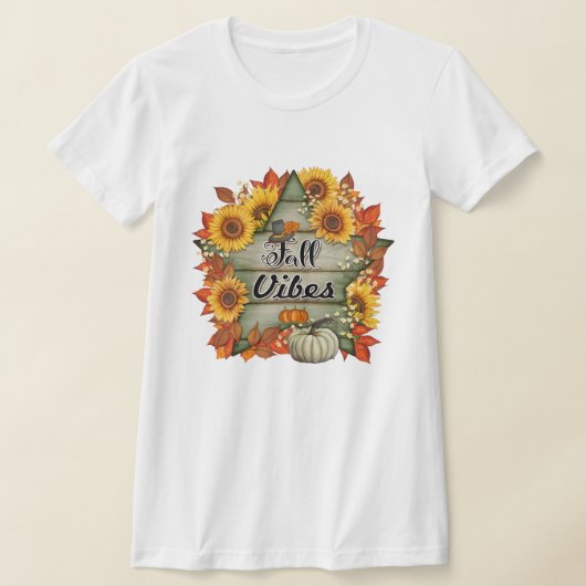 Herfst Mooie Trendy Thanksgiving Collectie T-shirt (Laagn)