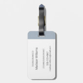 Herfst - Moose Bagagelabel (Achterkant verticaal)