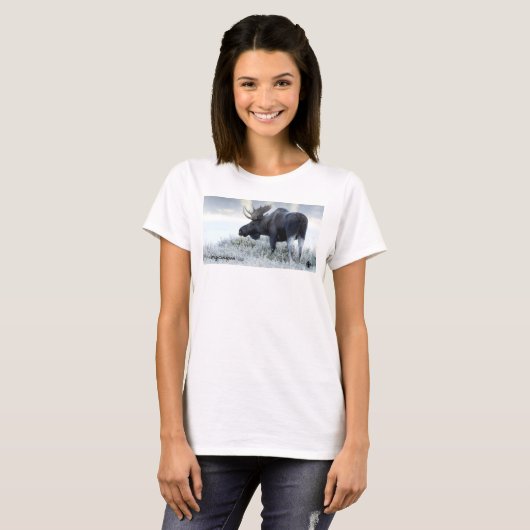 Herfst - Moose Women's T-shirt (Voorkant volledig)