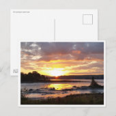 Herfst Morning over de kust van Maine Briefkaart (Voorkant / Achterkant)