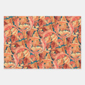 Herfst Morris Leaves Inpakpapier Vel (Voorkant 3)