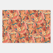 Herfst Morris Leaves Inpakpapier Vel (Voorkant 2)