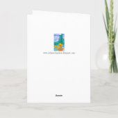 Herfst Mountain Lake Gelukkige Verjaardag Broer Kaart (Achterkant)