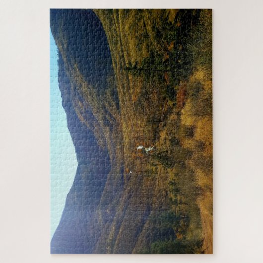 Herfst Mountain Stream Legpuzzel (Verticaal)