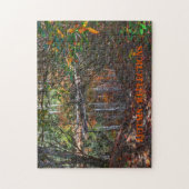 Herfst Mountain Stream Reflecties Fotografisch Legpuzzel (Verticaal)