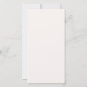 Herfst Mountain Wedding met QR-code Bedankkaart (Achterkant)