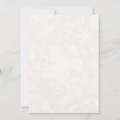 Herfst Mountain Wedding Uitnodiging (Achterkant)