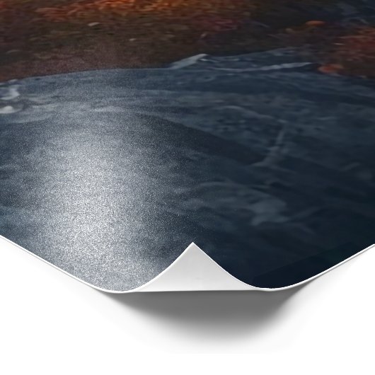 Herfst Mountains Foto Afdruk (Hoek)