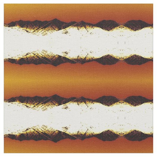 Herfst Mountains Stof (Close Up)