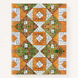 HERFST MOZAÏEK 8.5x11 Spiraal Notitieboek