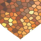 Herfst Mozaïek Abstracte Korte Tafelloper (Hoek)