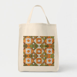 HERFST MOZAÏEK Kruidenier Canvas tas