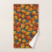 Herfst mozaïekpatroon bad handdoek (Handdoek)