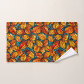 Herfst mozaïekpatroon bad handdoek (Handdoek)