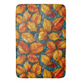 Herfst mozaïekpatroon badmat (Voorkant Verticaal)