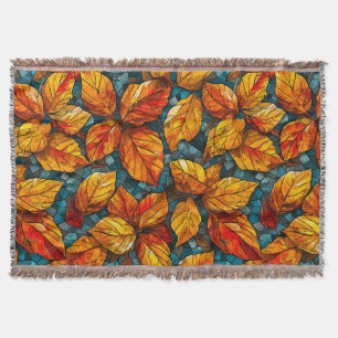 Herfst mozaïekpatroon deken