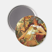 Herfst, Mucha Magneet (Voorkant / Achterkant)