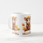 Herfst Muis Koffiemok (Voorkant links)