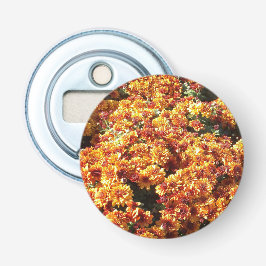 Herfst Mums Button Flesopener