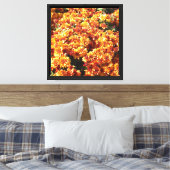 Herfst Mums Canvas Afdruk (Insitu (Slaapkamer))
