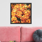 Herfst Mums Canvas Afdruk (Insitu (Woonkamer))