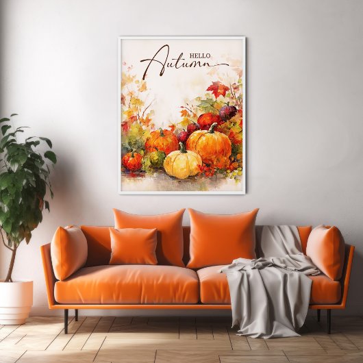 Herfst Muur Decor | Herfst Canvass Art Canvas Afdruk