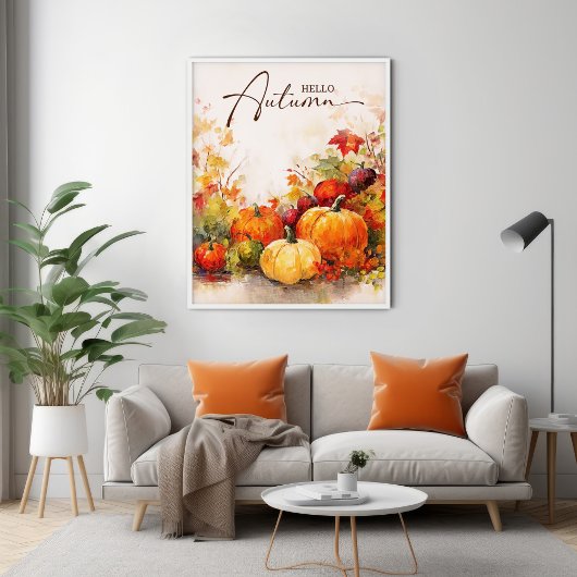 Herfst Muur Decor | Herfst Canvass Art Canvas Afdruk