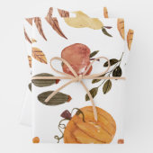 Herfst Naadloos Patroon Inpakpapier Vel (In situ)