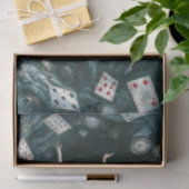 Herfst naar beneden het konijnenhol Alice in Wonde Tissuepapier (Geschenk)