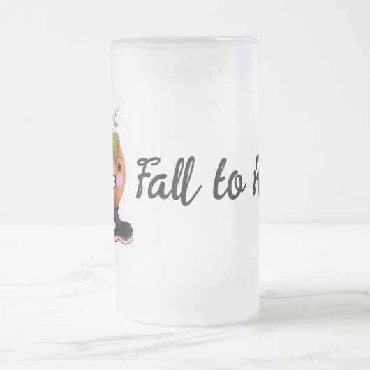 herfst naar rots matglas bierpul (Center)