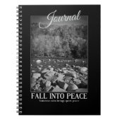 Herfst naar vrede notitieboek (Voorkant)