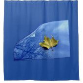 Herfst naar winter douchegordijn (Voorkant)