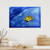 Herfst naar winter poster (Keuken)