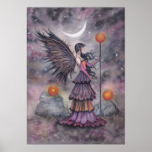 Herfst Nacht Fee Kunst van Molly Harrison Poster (Voorkant)