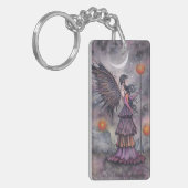 Herfst Nacht Fee Kunst van Molly Harrison Sleutelhanger (Voorkant Links)