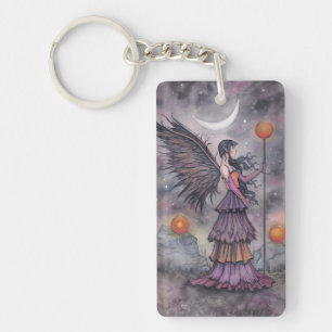 Herfst Nacht Fee Kunst van Molly Harrison Sleutelhanger
