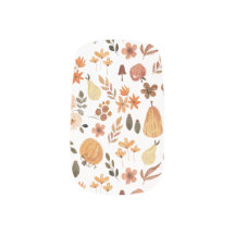 Herfst Nail Art Boho Herfstontwerp