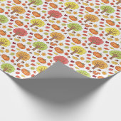 herfst najaar cadeaupapier (Hoek)
