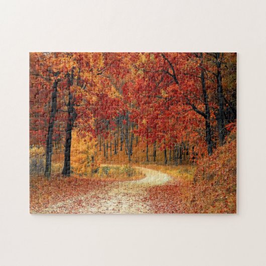 Herfst najaar legpuzzel (Horizontaal)
