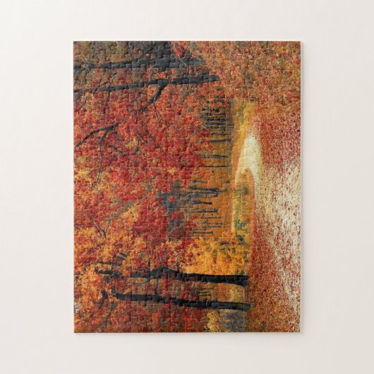 Herfst najaar legpuzzel (Verticaal)