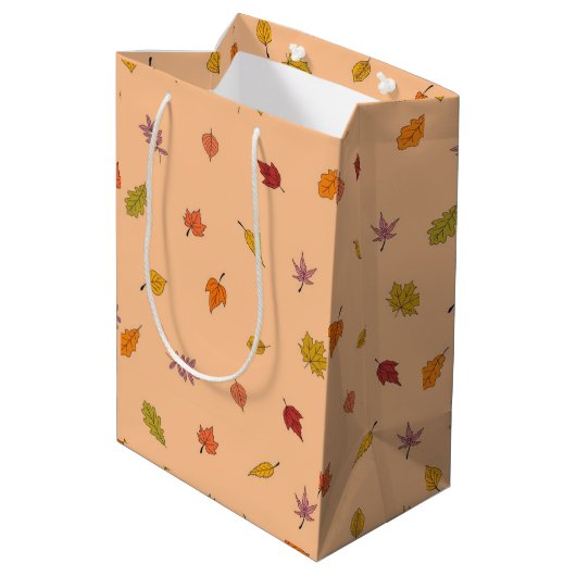Herfst Najaar Medium Cadeauzakje (Achterkant Gekanteld)