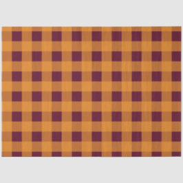 Herfst najaar Oranje Burgundy Pset Pattern Tissuepapier