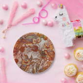 herfst najaar papieren bordje (Feest)