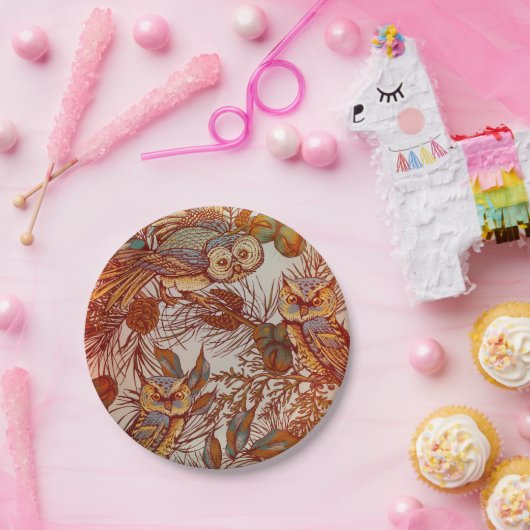  herfst najaar papieren bordje (Feest)